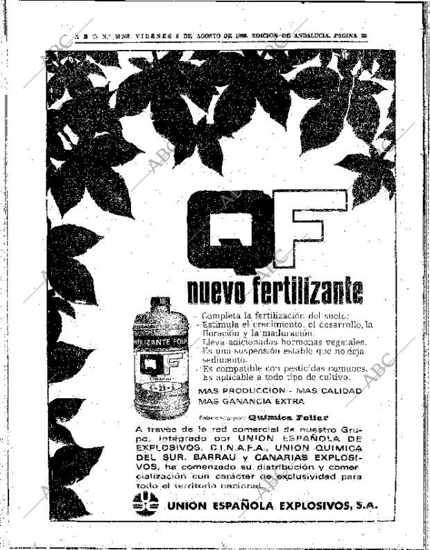 ABC SEVILLA 08-08-1969 página 32