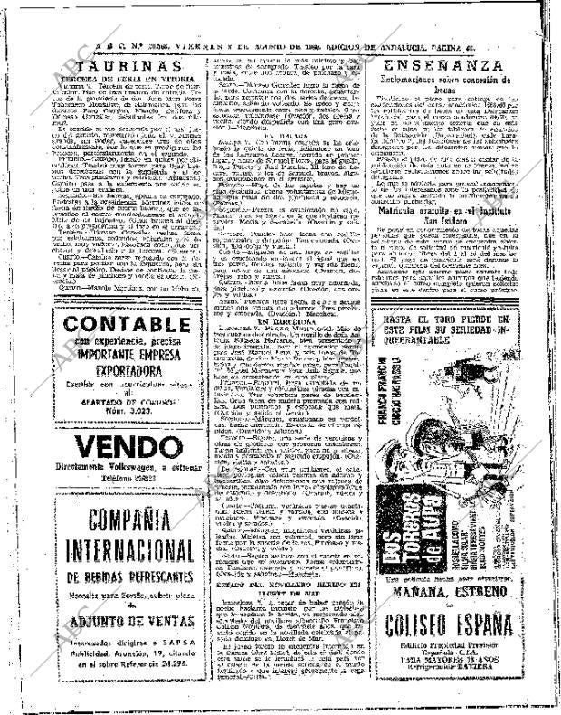 ABC SEVILLA 08-08-1969 página 46