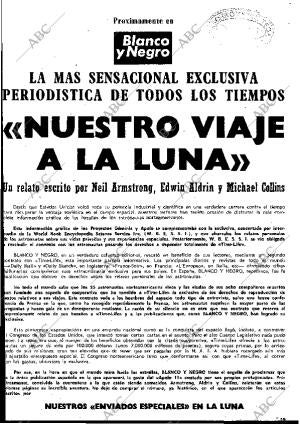 BLANCO Y NEGRO MADRID 09-08-1969 página 19