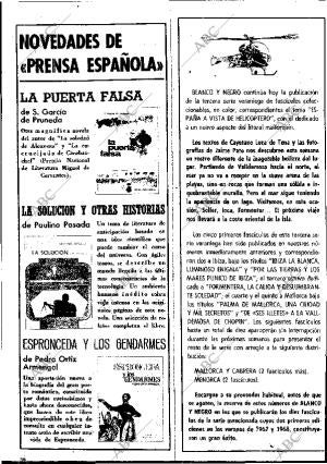 BLANCO Y NEGRO MADRID 09-08-1969 página 38