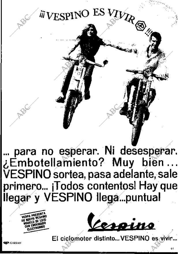 BLANCO Y NEGRO MADRID 09-08-1969 página 61