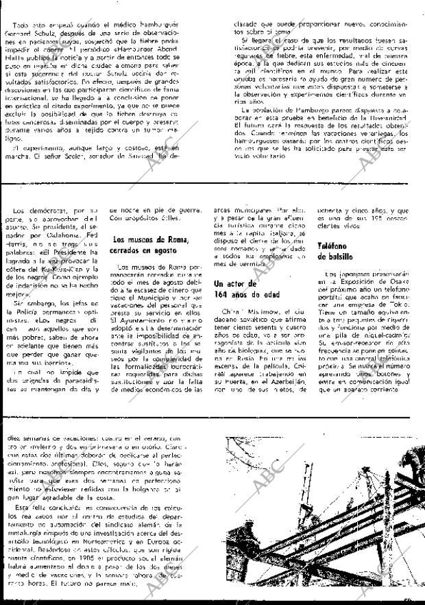 BLANCO Y NEGRO MADRID 09-08-1969 página 69