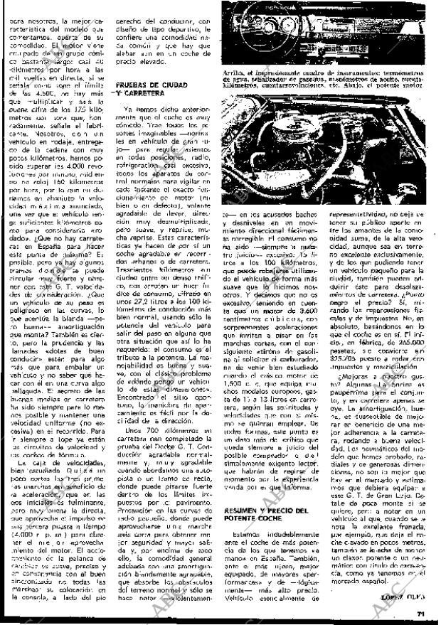 BLANCO Y NEGRO MADRID 09-08-1969 página 71