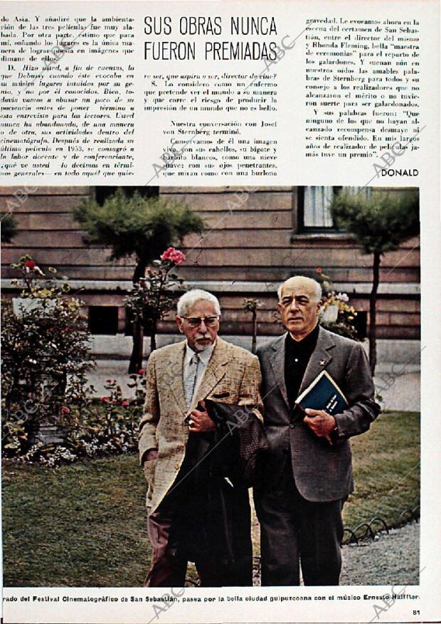 BLANCO Y NEGRO MADRID 09-08-1969 página 81