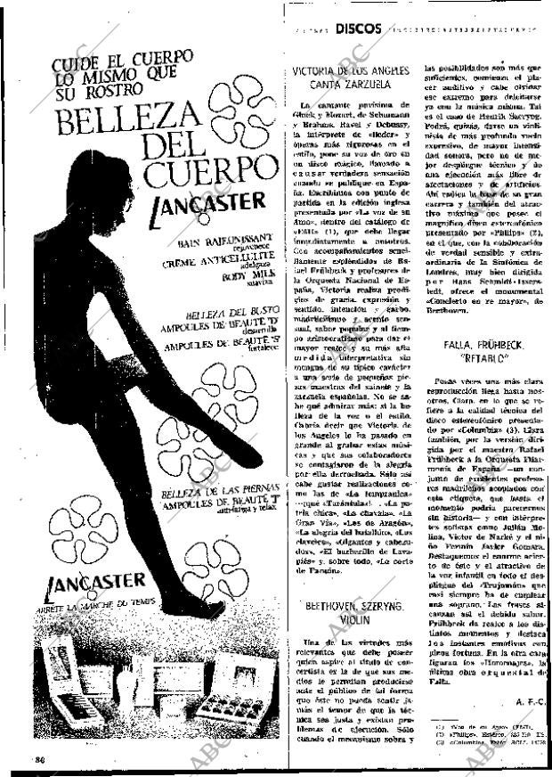 BLANCO Y NEGRO MADRID 09-08-1969 página 86