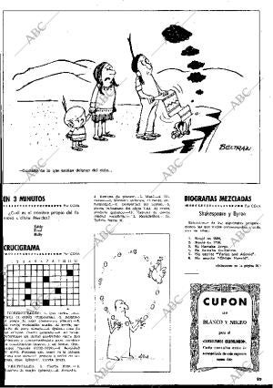 BLANCO Y NEGRO MADRID 09-08-1969 página 89