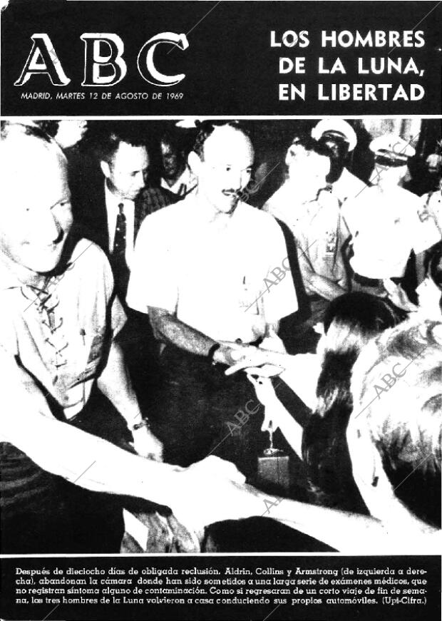 ABC MADRID 12-08-1969 página 1