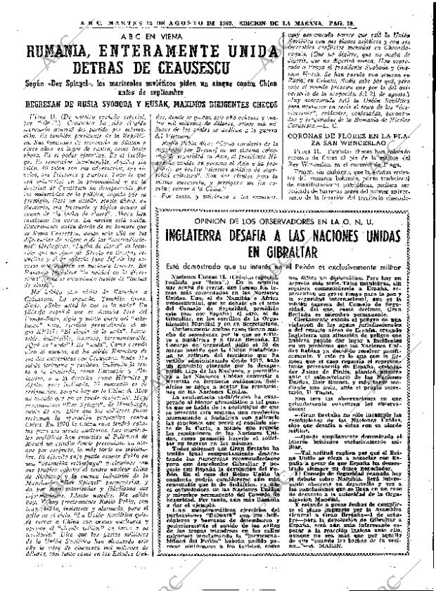 ABC MADRID 12-08-1969 página 19