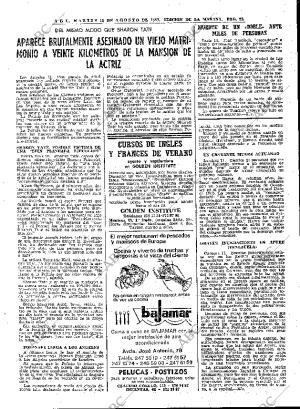 ABC MADRID 12-08-1969 página 23