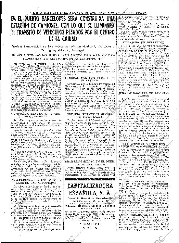 ABC MADRID 12-08-1969 página 30