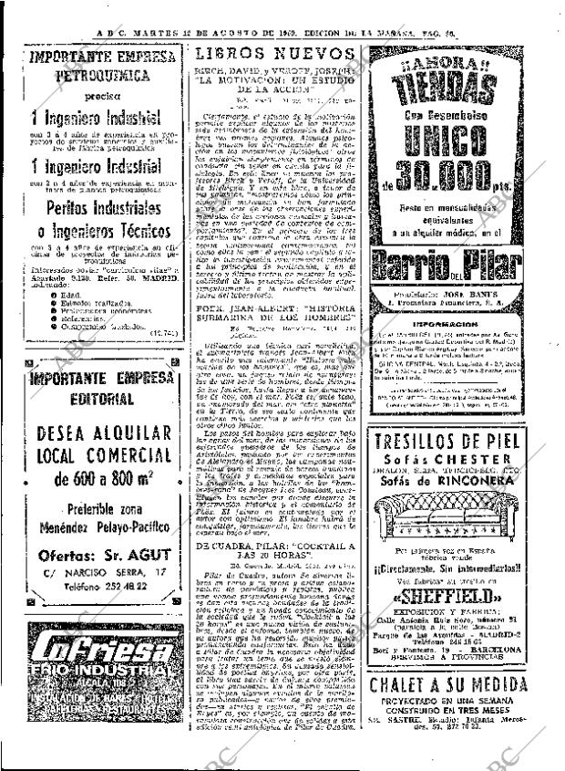 ABC MADRID 12-08-1969 página 36