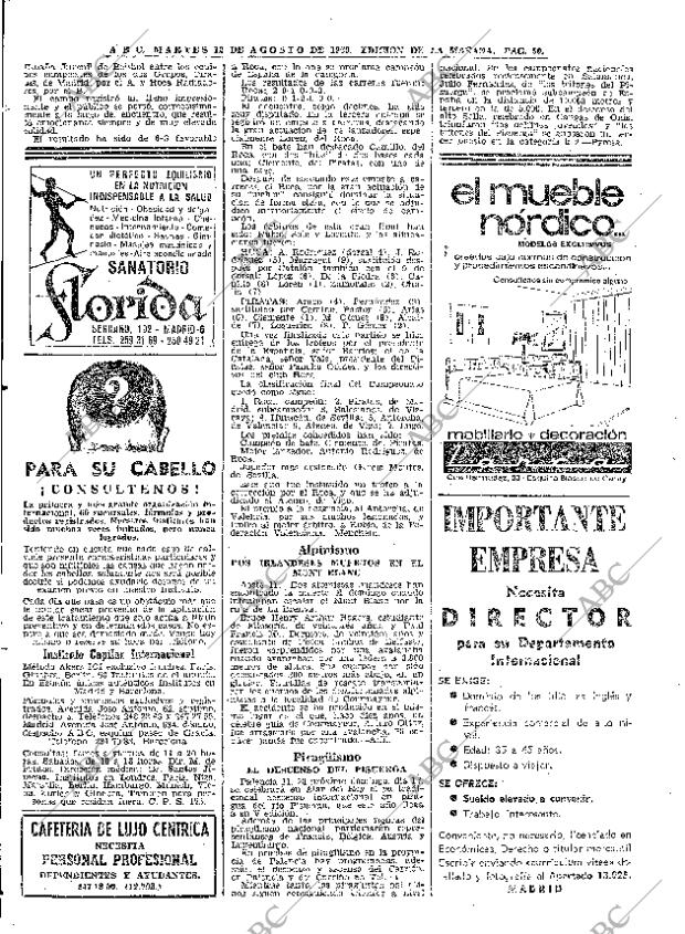 ABC MADRID 12-08-1969 página 50