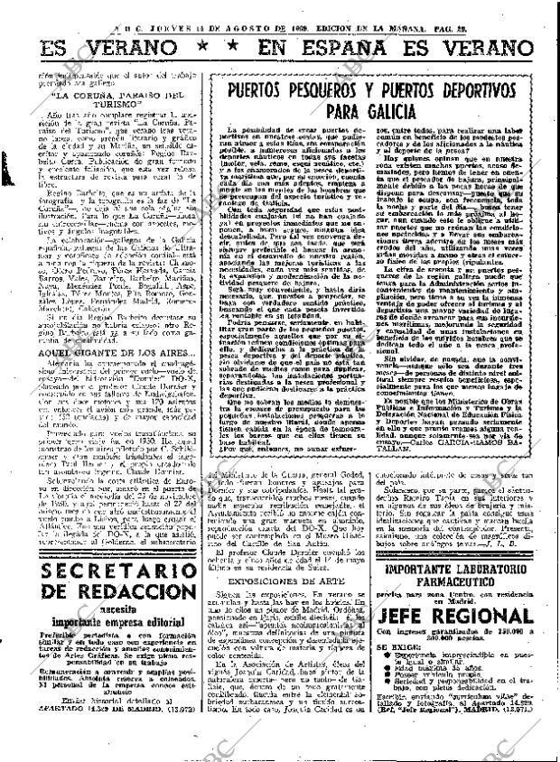 ABC MADRID 14-08-1969 página 29