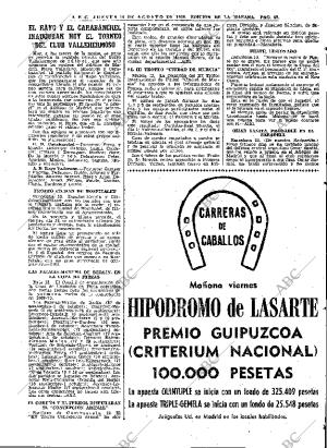 ABC MADRID 14-08-1969 página 47