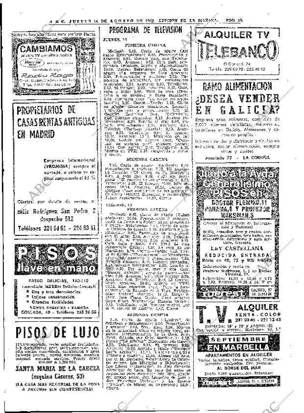 ABC MADRID 14-08-1969 página 56