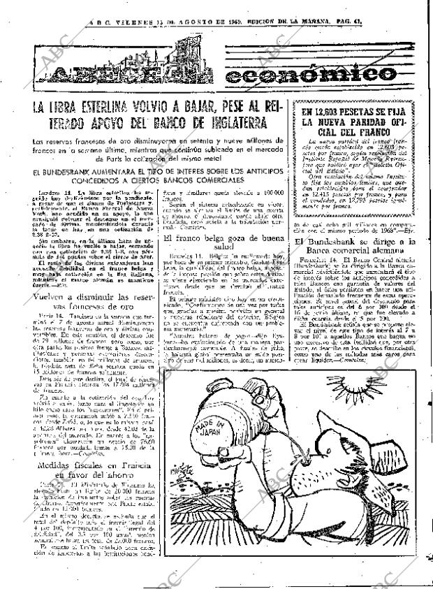 ABC MADRID 15-08-1969 página 41