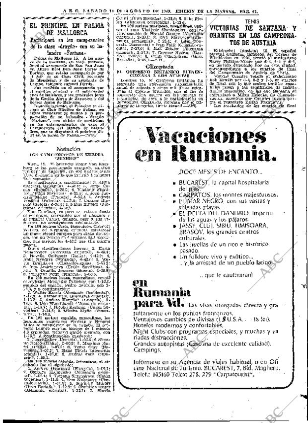 ABC MADRID 16-08-1969 página 47