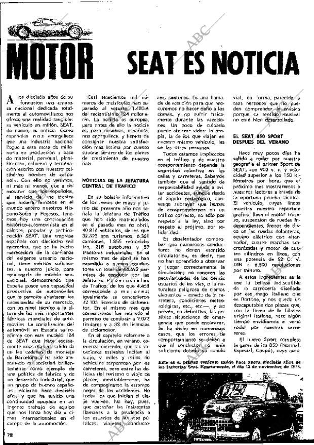 BLANCO Y NEGRO MADRID 16-08-1969 página 72