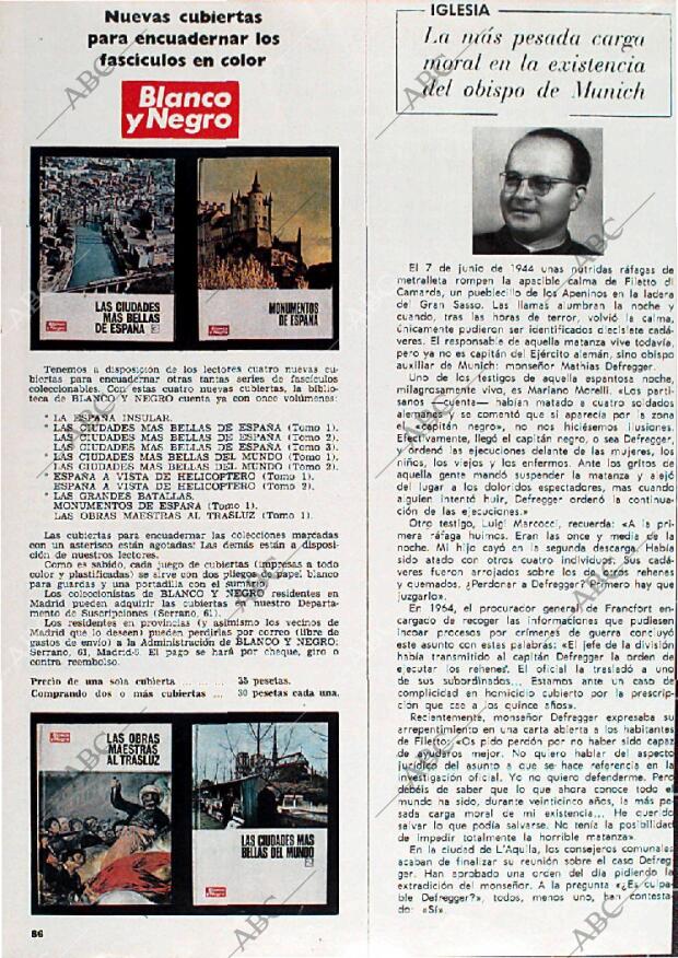 BLANCO Y NEGRO MADRID 16-08-1969 página 86