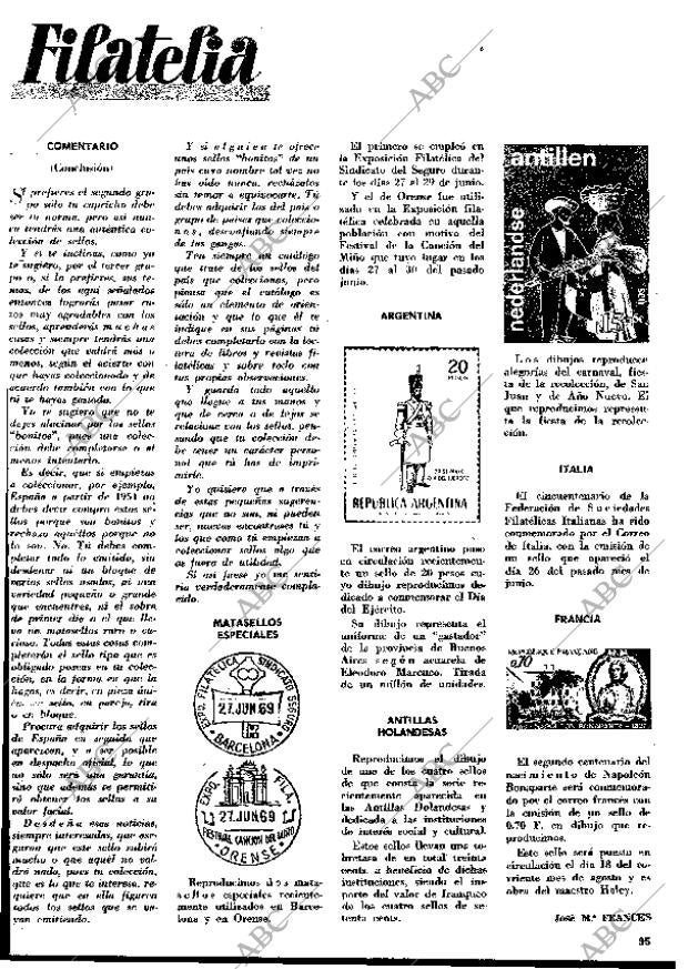 BLANCO Y NEGRO MADRID 16-08-1969 página 95