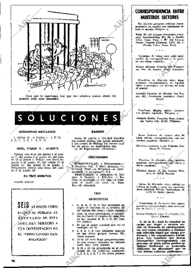 BLANCO Y NEGRO MADRID 16-08-1969 página 98