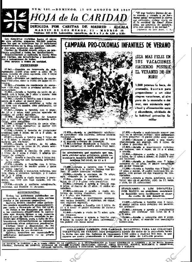 ABC MADRID 17-08-1969 página 4