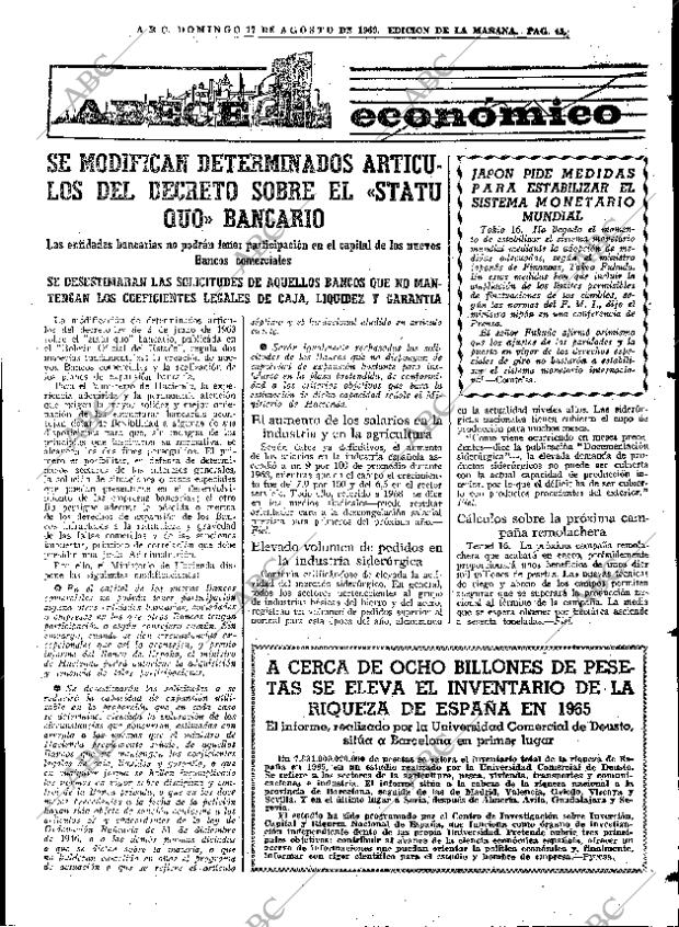 ABC MADRID 17-08-1969 página 41