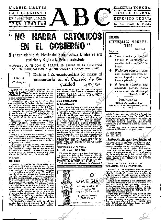 ABC MADRID 19-08-1969 página 13