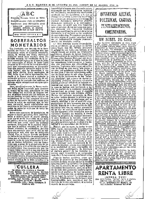 ABC MADRID 19-08-1969 página 14