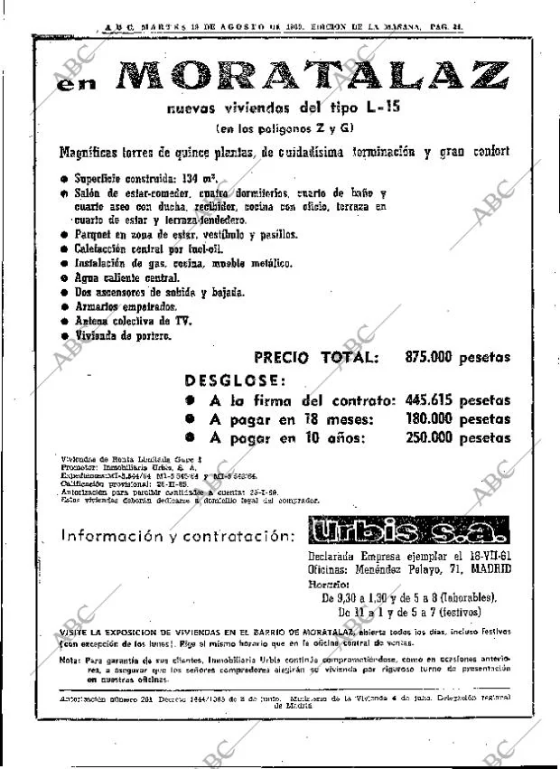 ABC MADRID 19-08-1969 página 34