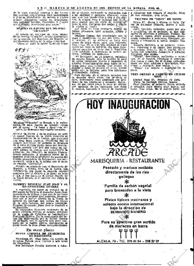 ABC MADRID 19-08-1969 página 49