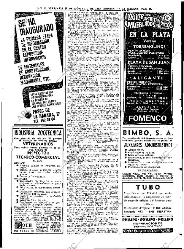 ABC MADRID 19-08-1969 página 55