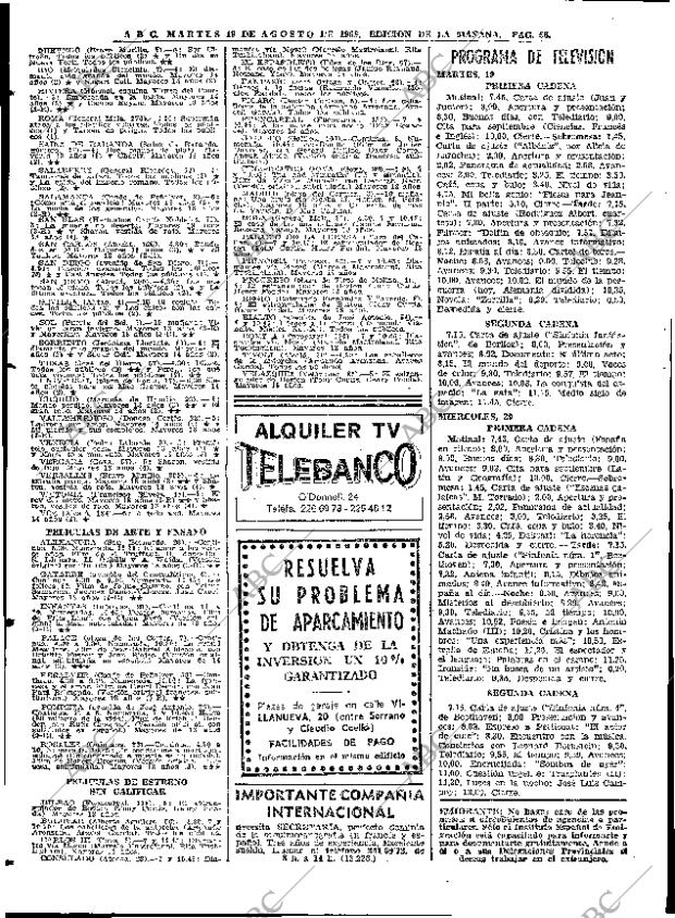 ABC MADRID 19-08-1969 página 56