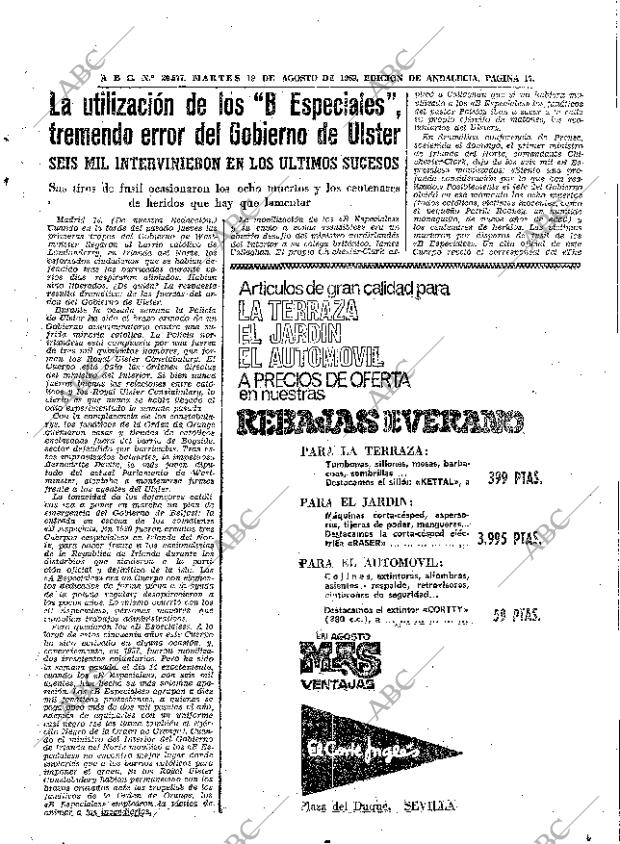 ABC SEVILLA 19-08-1969 página 17