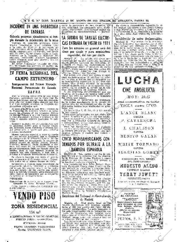 ABC SEVILLA 19-08-1969 página 22