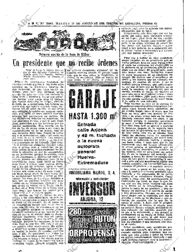 ABC SEVILLA 19-08-1969 página 49