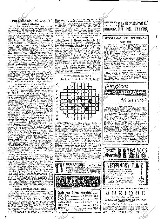 ABC SEVILLA 19-08-1969 página 62