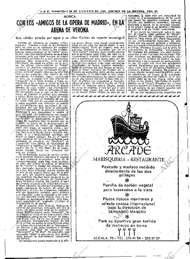 ABC MADRID 20-08-1969 página 49
