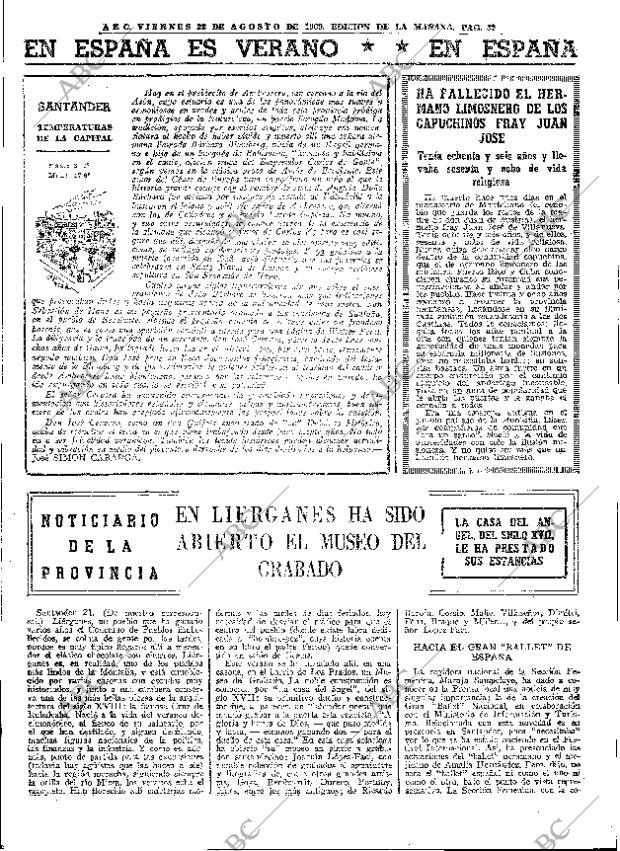 ABC MADRID 22-08-1969 página 32