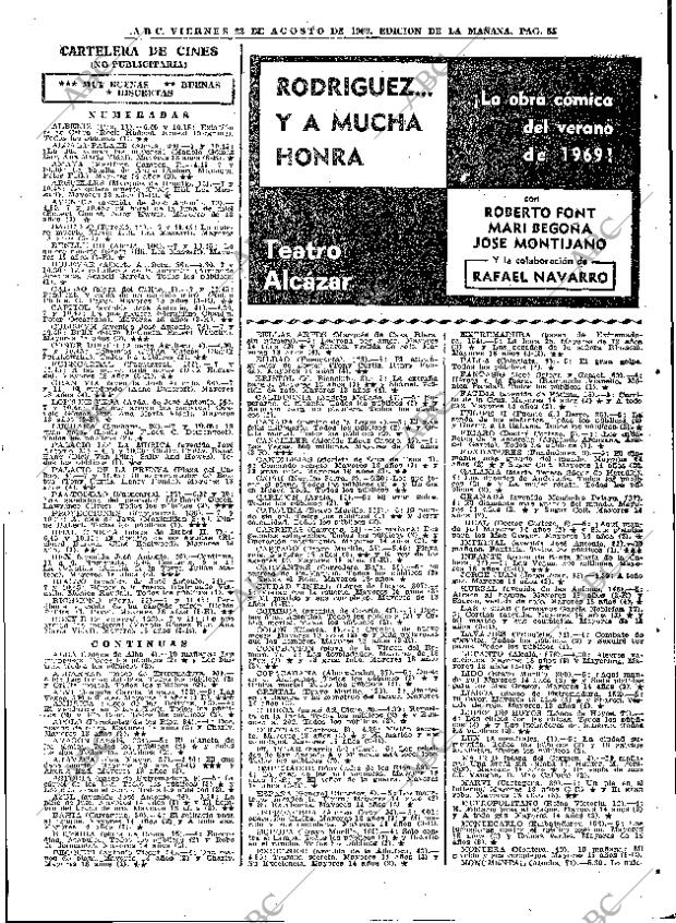 ABC MADRID 22-08-1969 página 55