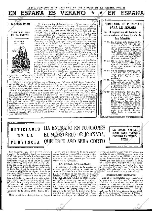 ABC MADRID 23-08-1969 página 34