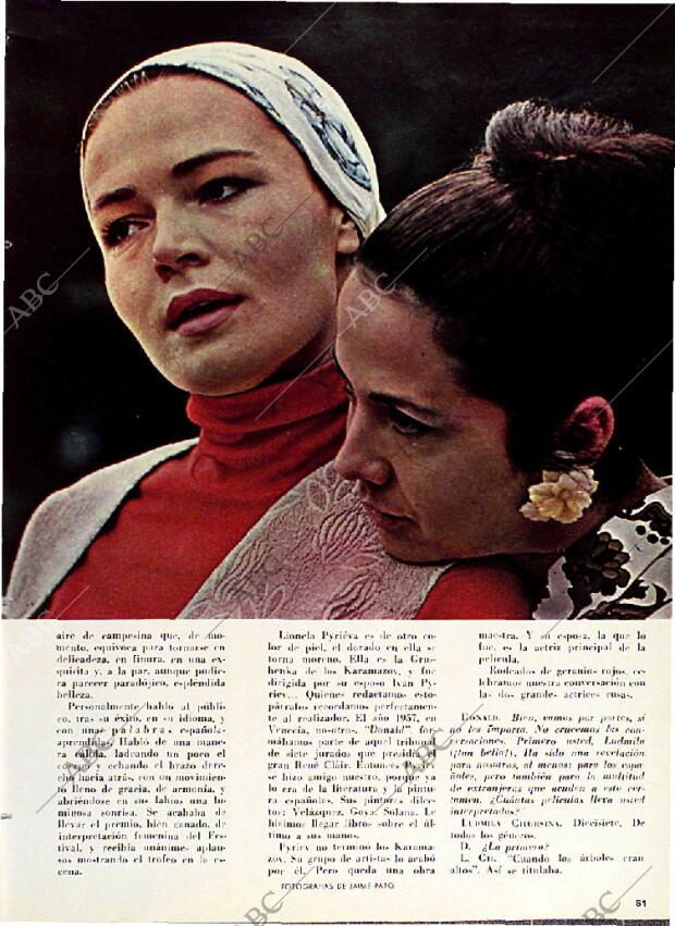 BLANCO Y NEGRO MADRID 23-08-1969 página 81