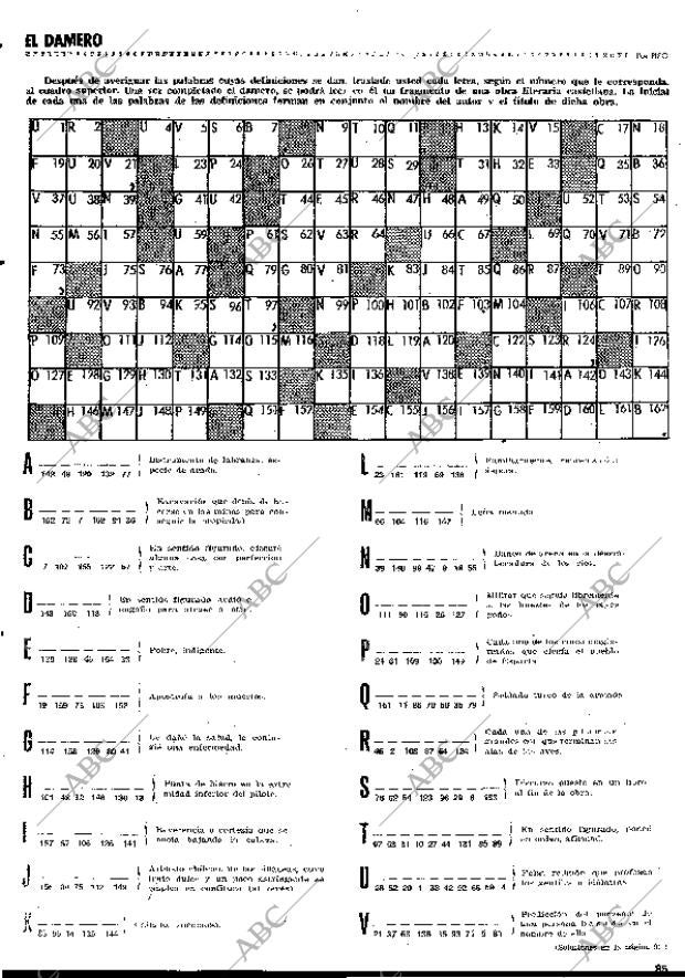 BLANCO Y NEGRO MADRID 23-08-1969 página 85