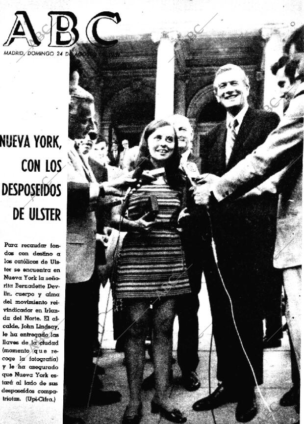 ABC MADRID 24-08-1969 página 1