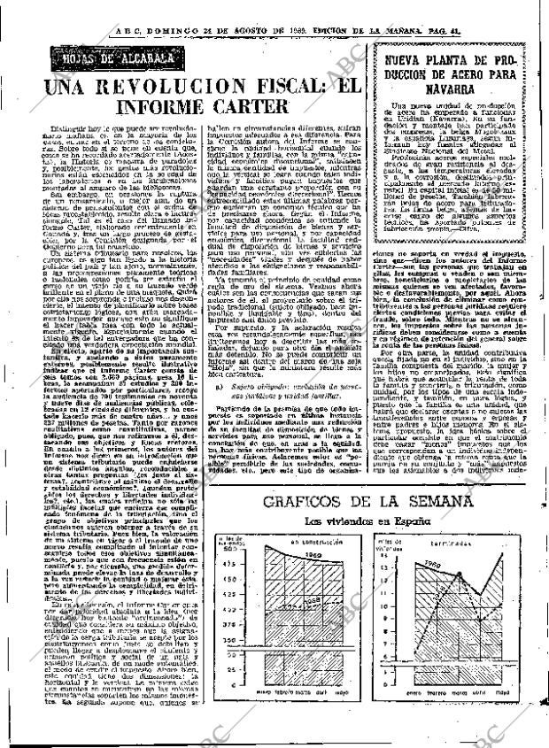 ABC MADRID 24-08-1969 página 41