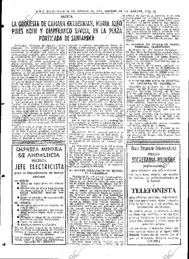 ABC MADRID 24-08-1969 página 50