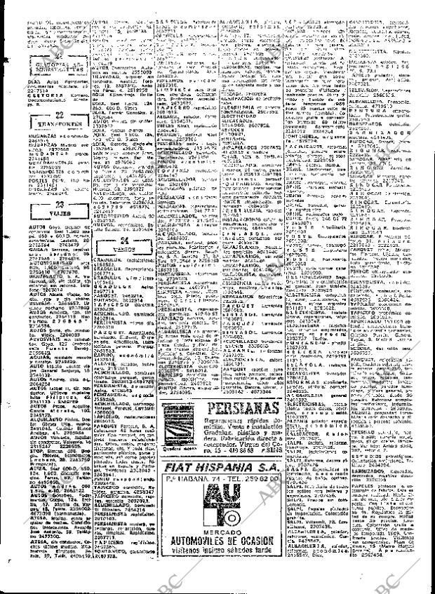 ABC MADRID 24-08-1969 página 62