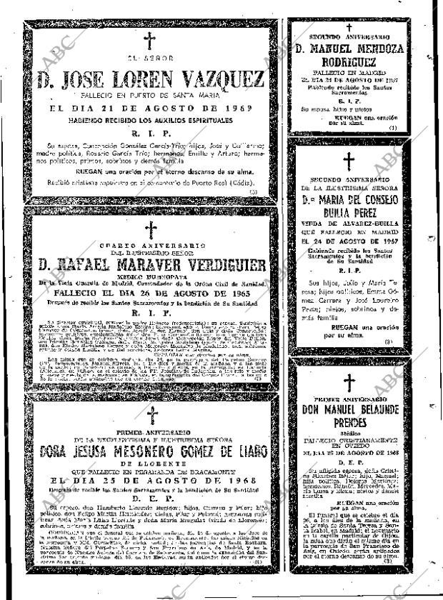 ABC MADRID 24-08-1969 página 65