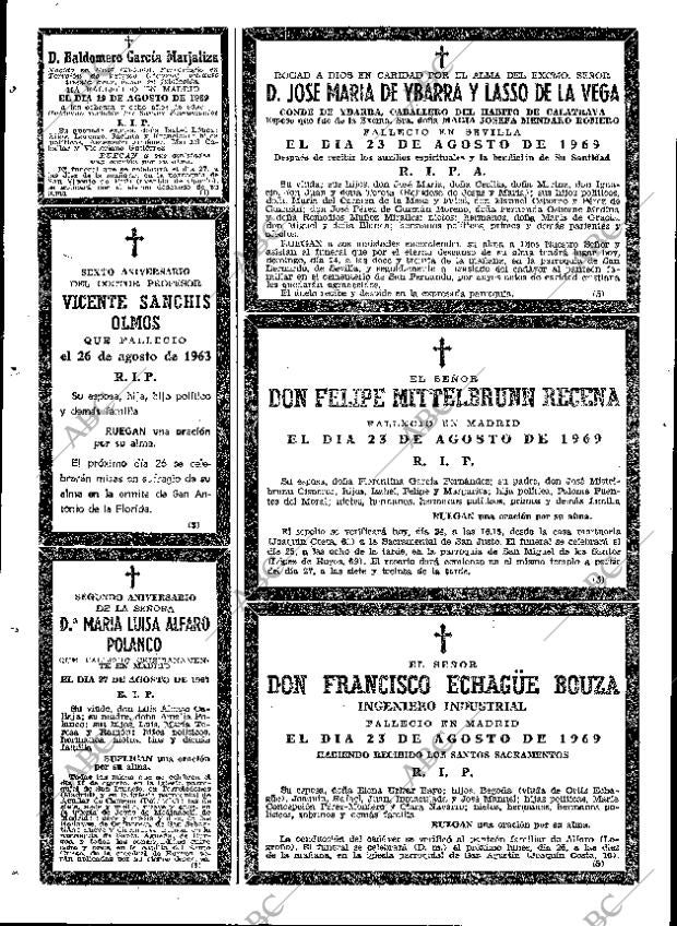 ABC MADRID 24-08-1969 página 66