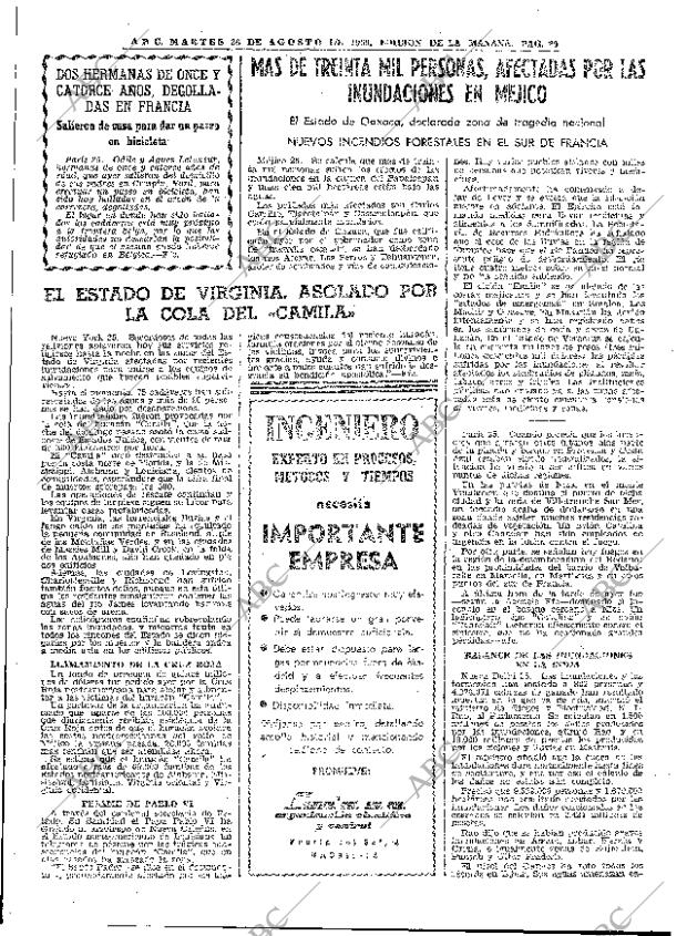 ABC MADRID 26-08-1969 página 20